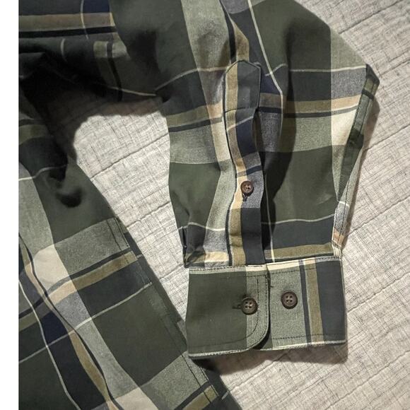 Bit & Bridle Men’s M Long Sleeve Button Down Shirt - Plaid - Western Style - EUC - Picture 7 of 9